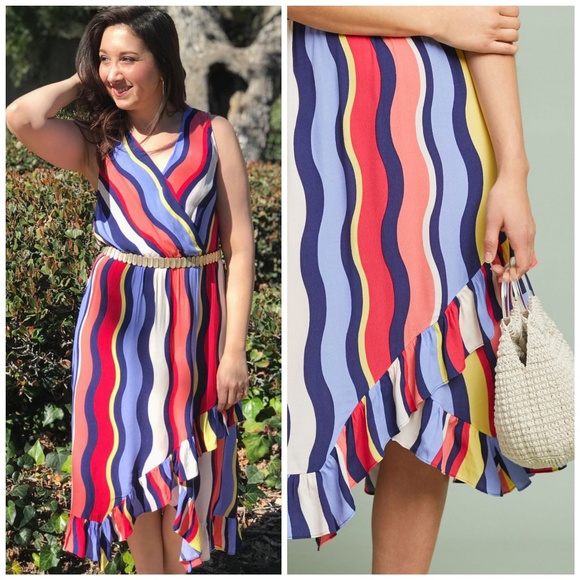 NWT, Anthropologie, Tracy Reese Daphne Wrap Dress - Picture 2 of 8